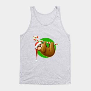 Holiday Sloth Tank Top